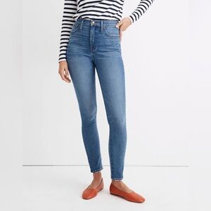 Madewell 11” high waist skinny jeans with stretch